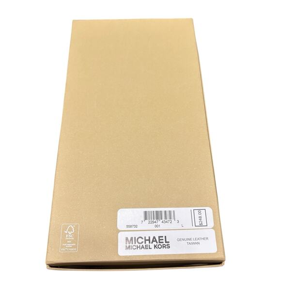 MICHAEL KORS 4-in-1 Reversible Belt. Black Solid Leather and Canvas Logo. NEW! - Picture 12 of 12